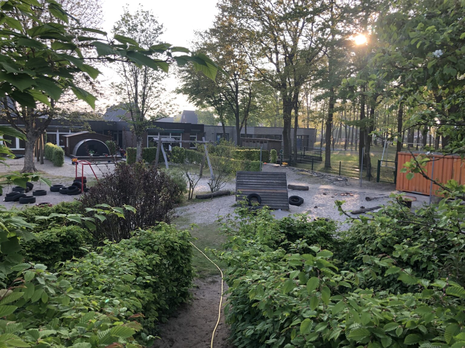 Bewegung im Garten Kindertagesstätte St. Marien